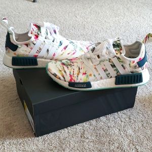 Adidas Tye-Dye Foam Runners